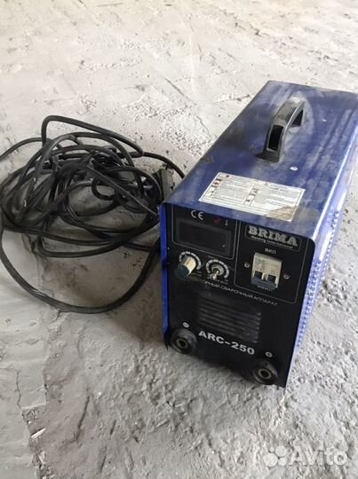 Сварочный аппарат инверторного типа brima ARC-250