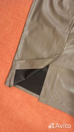 Юбка карандаш экокожа