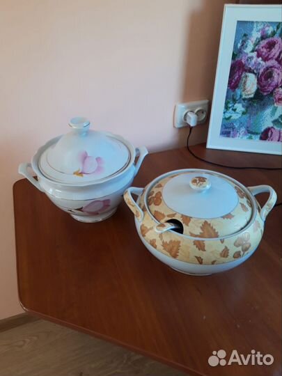 Фарфоровые супницы