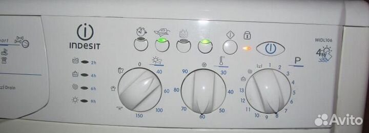 Стиральные машины indesit widl 106, candy cts 83t