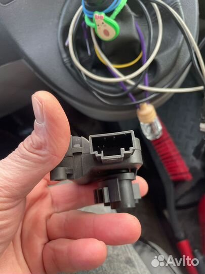 Моторчик заслонки печки skoda octavia a7