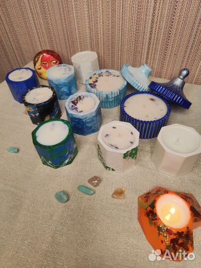 Свечи восковые ручной работы