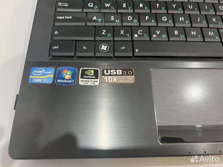 Ноутбук asus Core i7