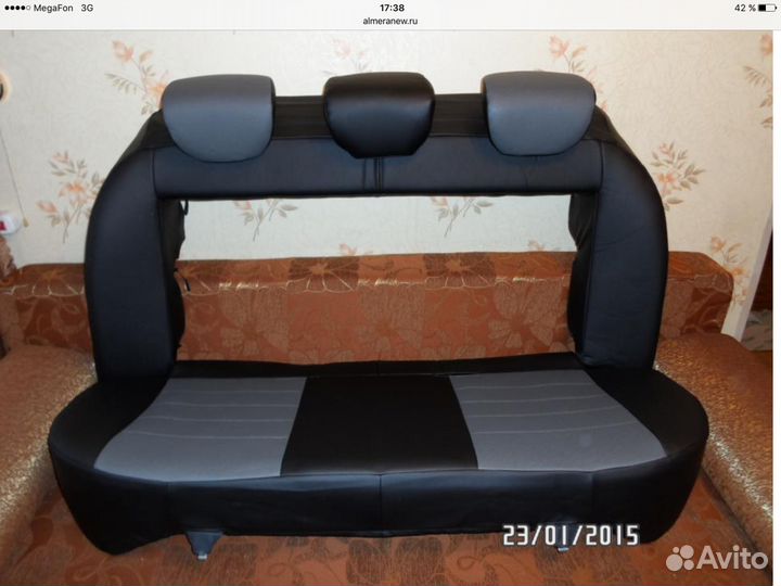 Автомобильные чехлы из экокожи