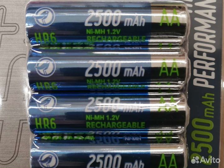 Аккумуляторная батарейка, новая 2500 мАчас