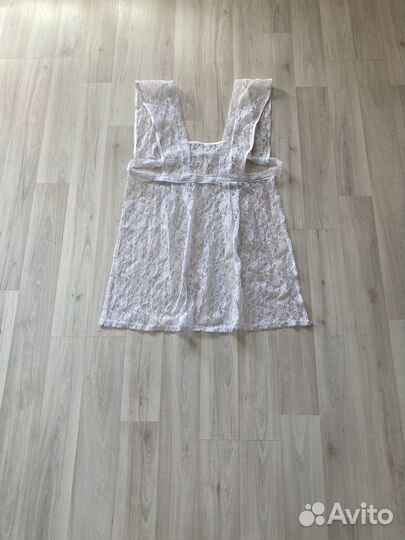 Школьный фартук белый