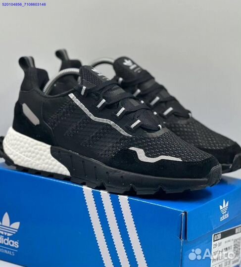 Кроссовки Adidas ZX 1000 Black (Арт.21052)