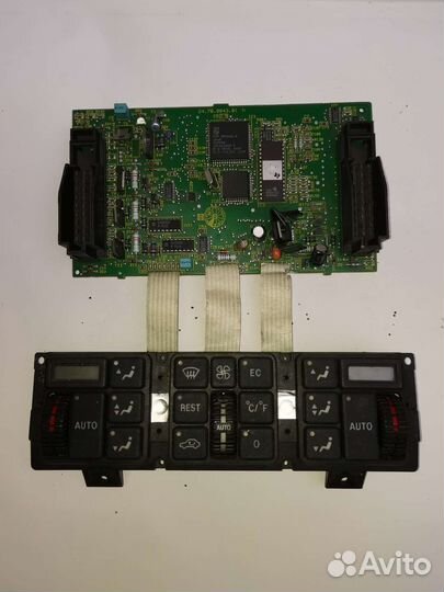 Блок управления климат-контролем s-класс