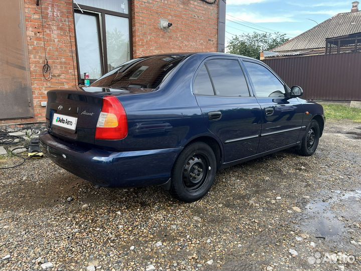 Hyundai Accent 1.5 МТ, 2010, 198 000 км