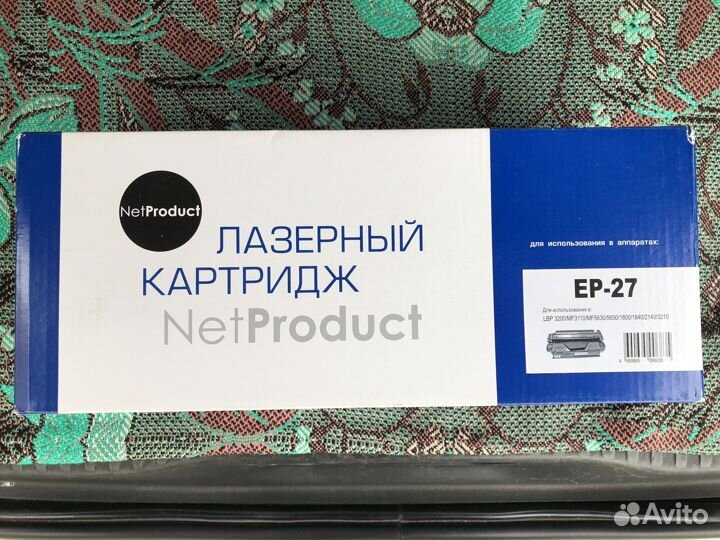 Картридж net Product для принтера ер-27