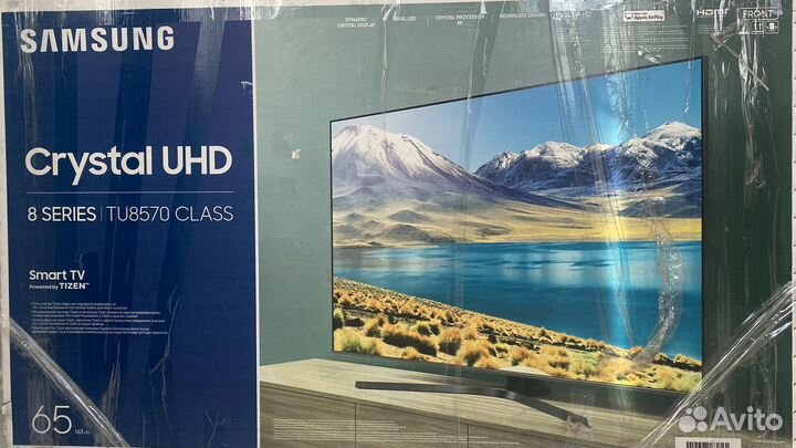 Samsung 65'' Crystal UHD Разбита матрица