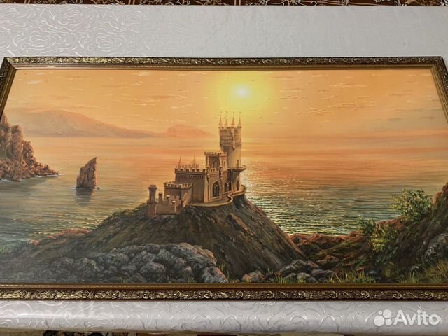 Картина, репродукция, «Ласточкино гнездо»