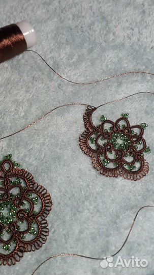 Фриволите украшения