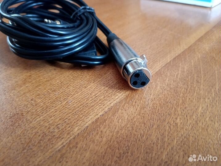 Двойной кабель для микрофона MK F100(USB + 3,5 мм)