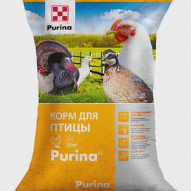 Purina комбикорм для продуктивных перепелов (25кг)