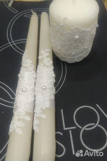 Свадебные свечи Семейный очаг