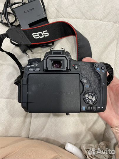 Зеркальный фотоаппарат canon eos 760D