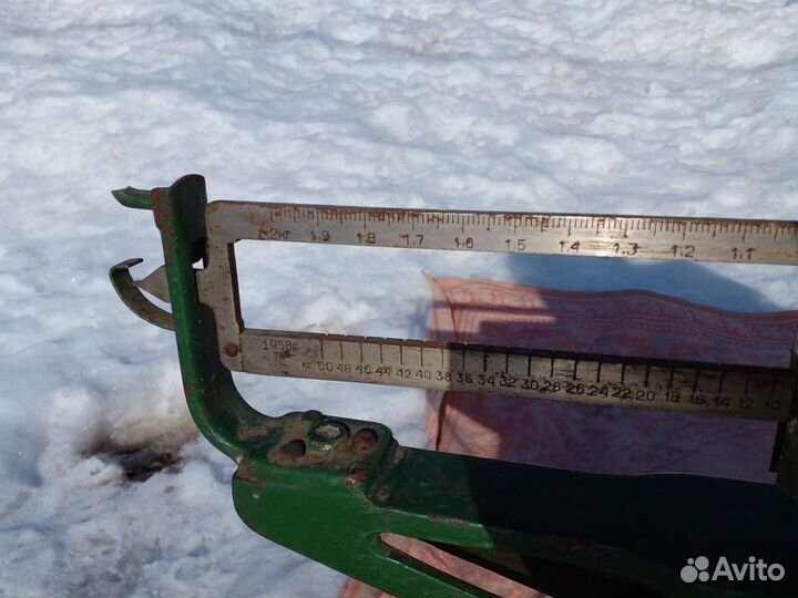 Весы напольные 1958 год СССР