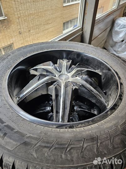 Колеса на tahoe escalade 275 55 r20. Резина nokian