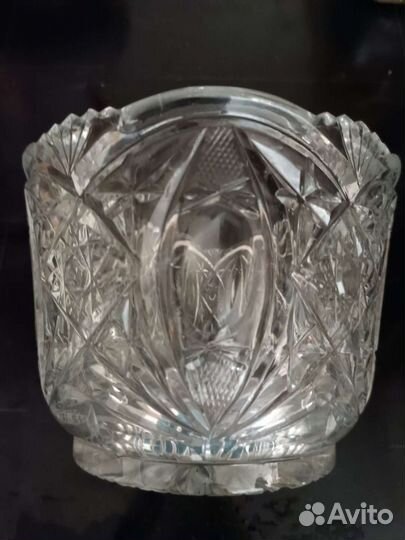 Хрустальная конфетница салатница ваза
