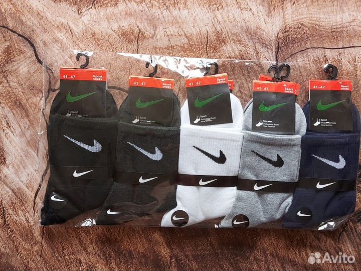 Носки Nike Reebok Lacoste Jordan