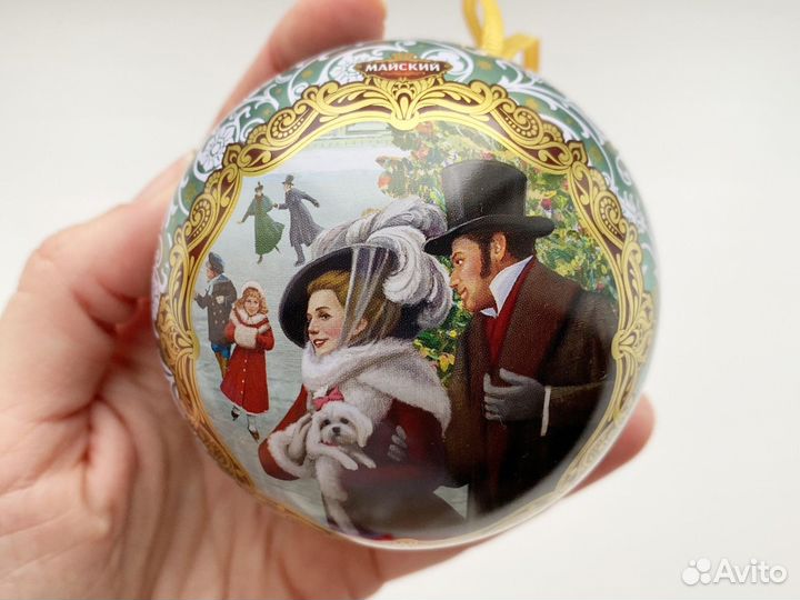 Шар новогодний майский чай