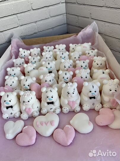 Сладкие подарки из маршмеллоу