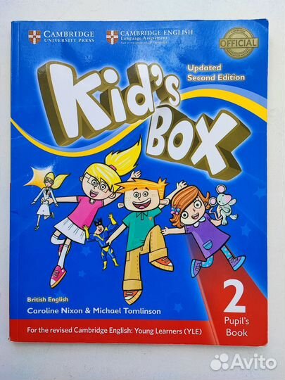 Учебник по английскому Kids box 2