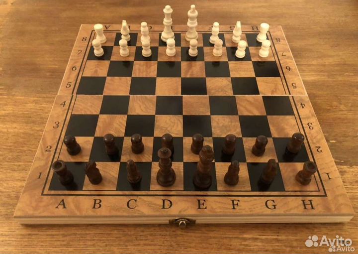 Шашки шахматы нарды 3 в 1 новые