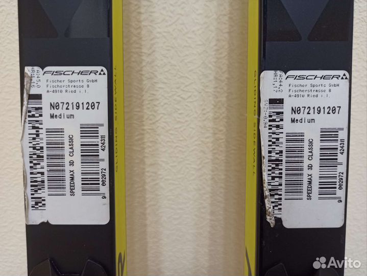 Беговые лыжи Fischer speedmax 3D cl 207