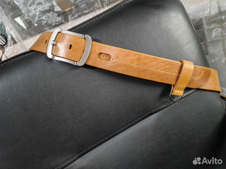 Ремень кожаный