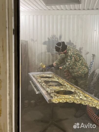 Химическая металлизация, хром, золочение