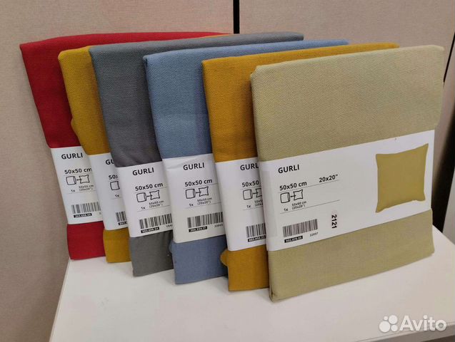 Чехлы на подушку 50х50 IKEA новые