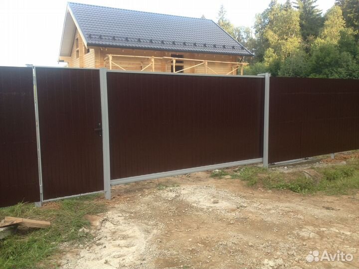 Забор бюджетный