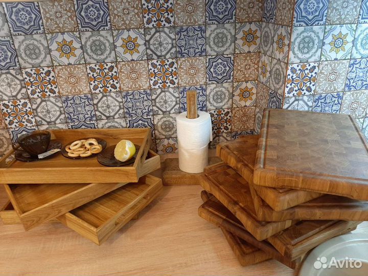 Кухонная доска разделочная