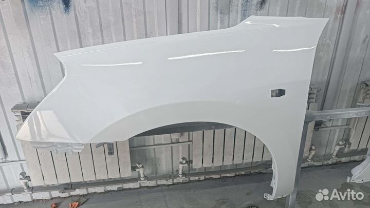 Крыло переднее левое nissan almera j 15 белое 369