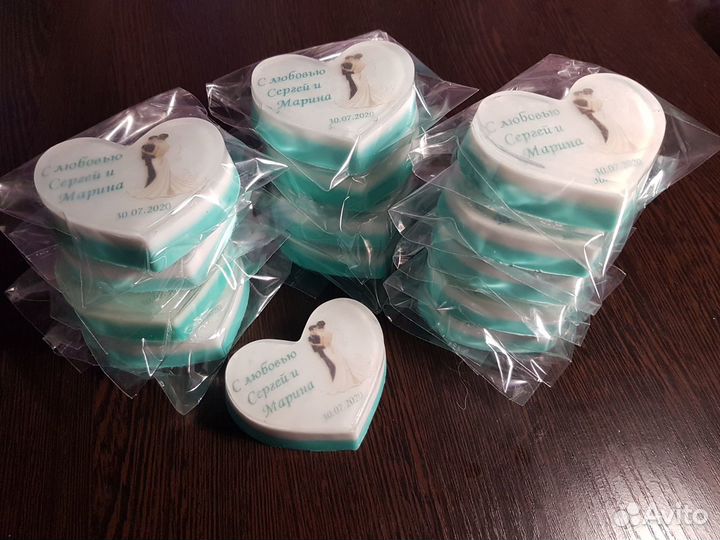 Мыло ручной работы свадебное