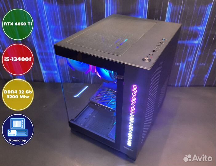Мощный пк i5-RTX4060Ti-32DDR4-LYK7628530914-B760