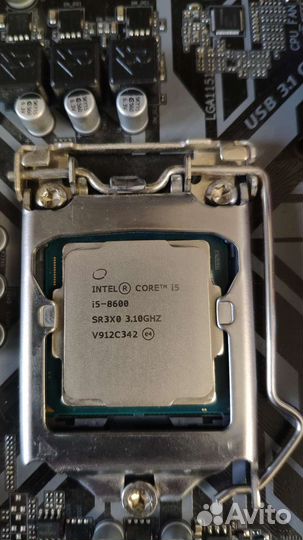 Gigabyte B360M H, i5 8600