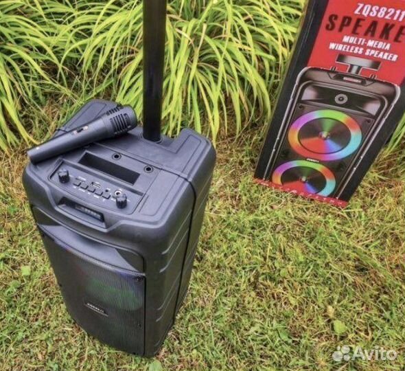 Акустика большие колонки bluetooth zqs8211