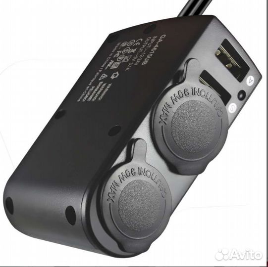 Автомобильный Адаптер и разветвитель 3100mA