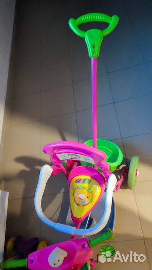 Детский трехколесный велосипед