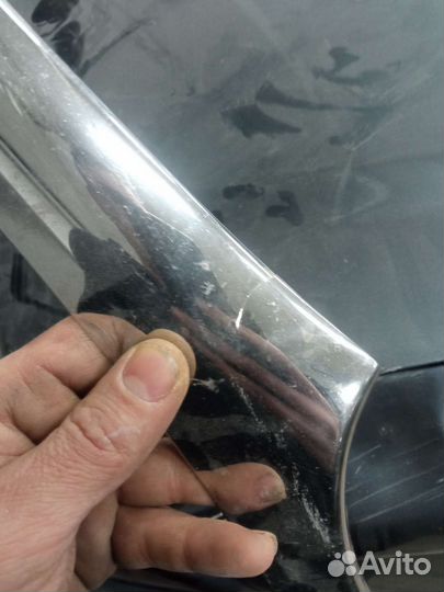 Хром на toyota corolla