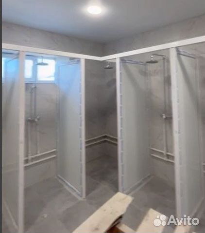 Перегородки для душа пвх