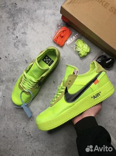 Кроссовки Nike Air force 1 x Off white