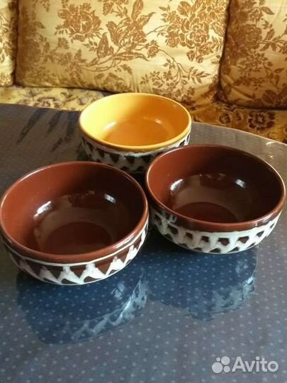 Салатники винтаж Латвия 3 шт