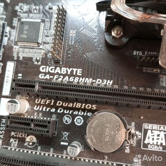 Сборка AMD A8-6600K+Gigabyte+8Gb DDR3 1866Mhz