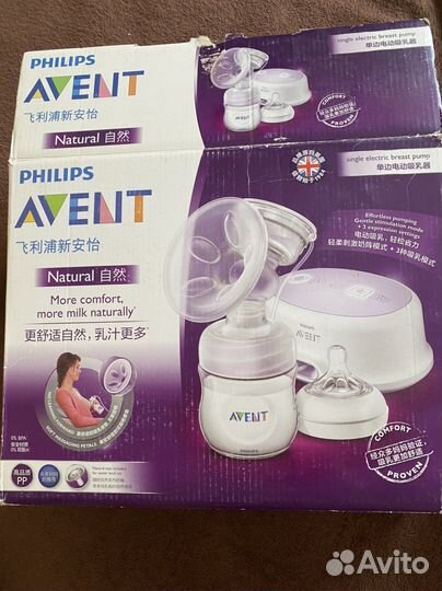 Молокоотсос электрический новый