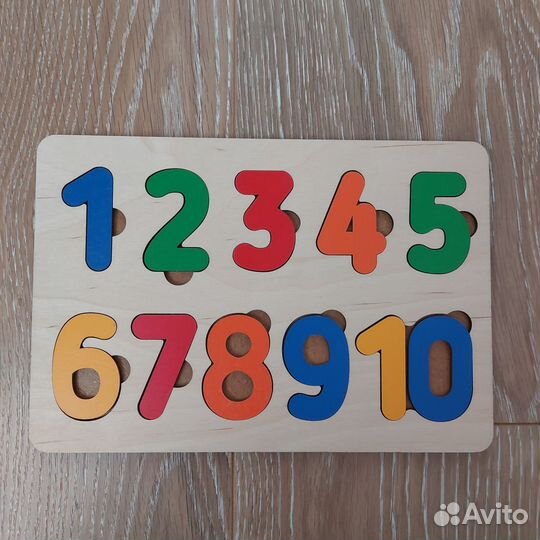 Развивающие игрушки-пазлы(пакетом)