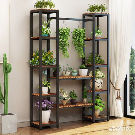 Подставка для цветов в стиле лофт